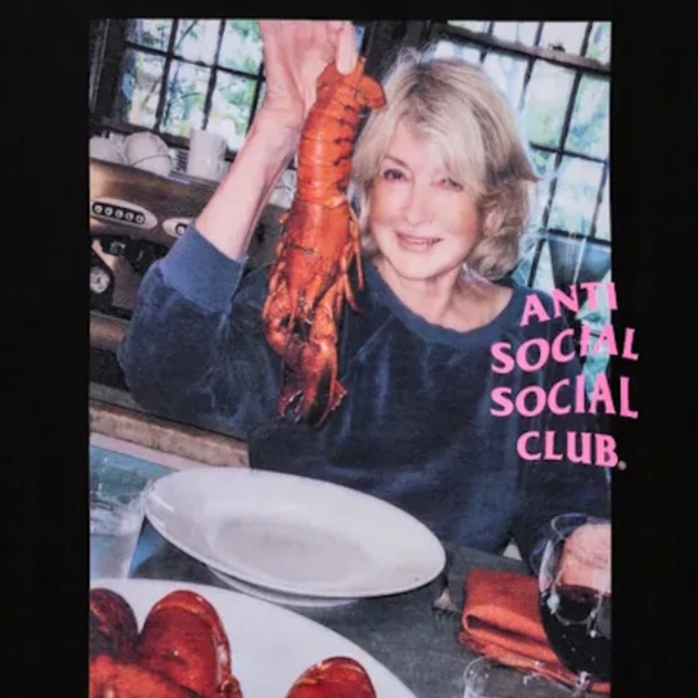 Anti social social club Martha stewart hoodie